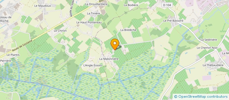 localisation de l'entreprise JFBSM  LE LOROUX-BOTTEREAU