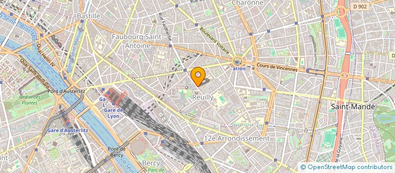 localisation de l'entreprise JFC  PARIS