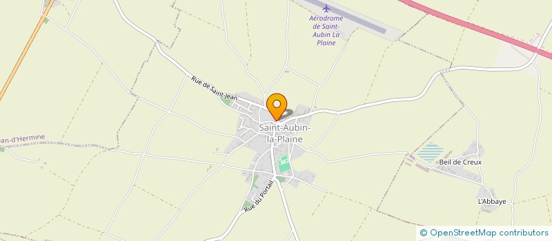 localisation de l'entreprise JFC  SAINT-AUBIN-LA-PLAINE