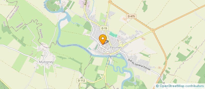 localisation de l'entreprise JFC  PESMES