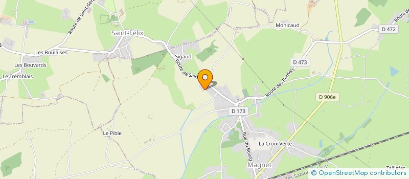 localisation de l'entreprise JFC  MAGNET