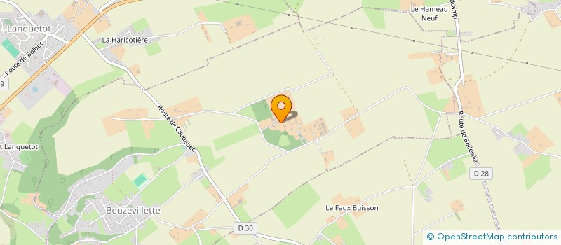 localisation de l'entreprise JFC AGRI DEVELOPPEMENT  BEUZEVILLETTE