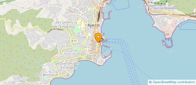 localisation de l'entreprise JFC COLLECTIONS  AJACCIO