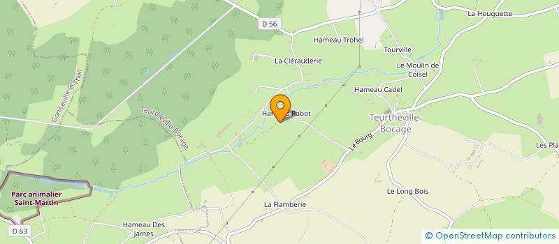 localisation de l'entreprise JFC EDITIONS  TEURTHEVILLE-BOCAGE