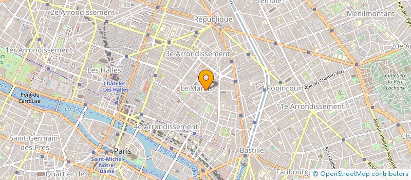 localisation de l'entreprise JFC EURL  PARIS