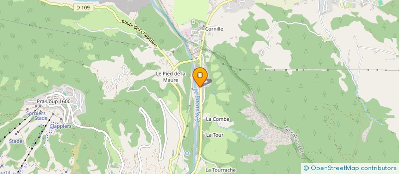 localisation de l'entreprise JFC HONORE  SAINT-PONS