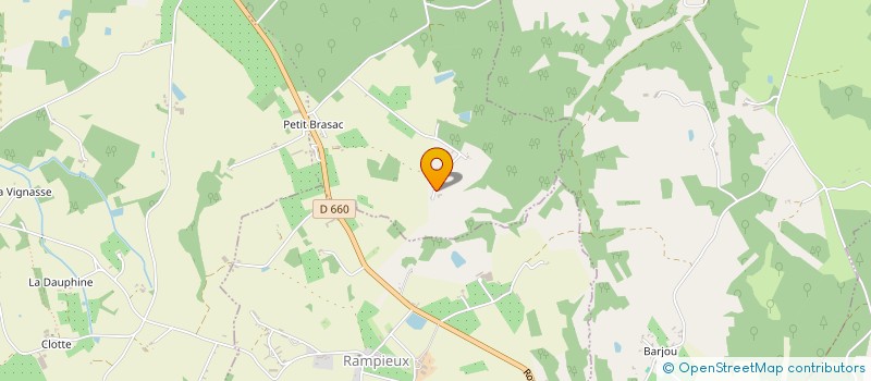 localisation de l'entreprise JFC IMMOBILIER  BEAUMONTOIS EN PERIGORD