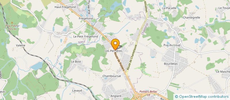 localisation de l'entreprise JFC RAVALEMENT à COUZEIX