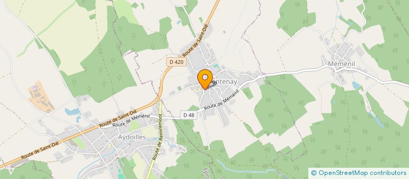 localisation de l'entreprise JFC2  FONTENAY