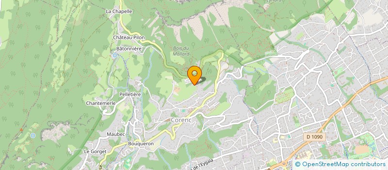 localisation de l'entreprise JFCA  LA TRONCHE