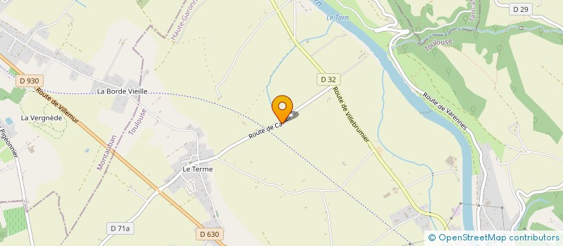 localisation de l'entreprise JFCE  VILLEMUR-SUR-TARN