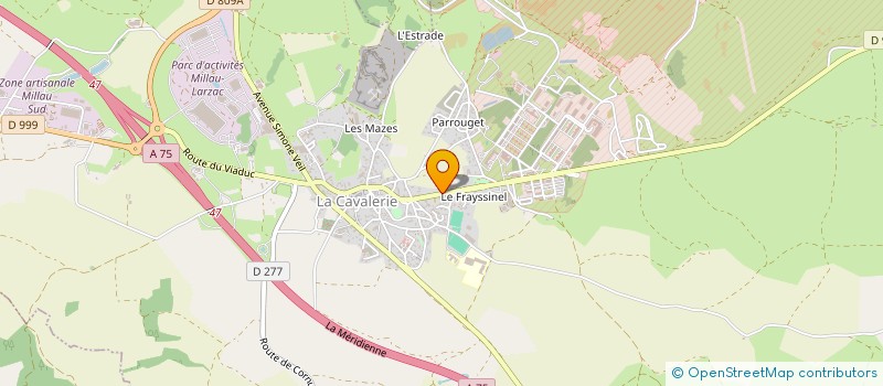 localisation de l'entreprise JFCFM  LA CAVALERIE