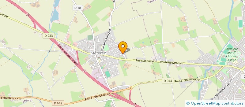 localisation de l'entreprise JFCL  METEREN