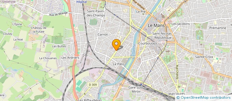 localisation de l'entreprise JFCL INVESTISSEMENTS à LE MANS