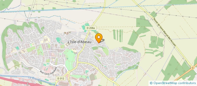 localisation de l'entreprise JFCOBTO  L'ISLE-D'ABEAU