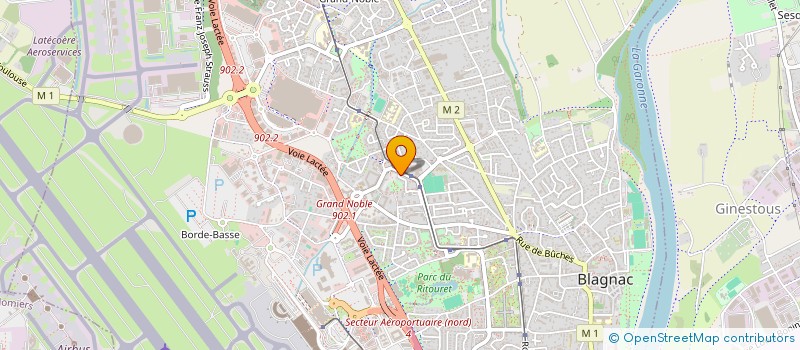 localisation de l'entreprise JFCP à BLAGNAC