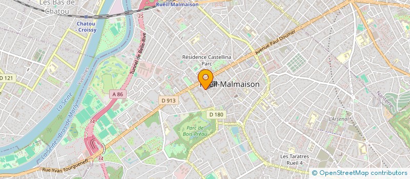 localisation de l'entreprise JFD à RUEIL-MALMAISON