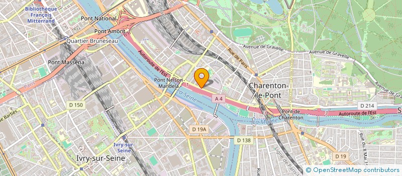 localisation de l'entreprise JFD BATIMENT  CHARENTON-LE-PONT