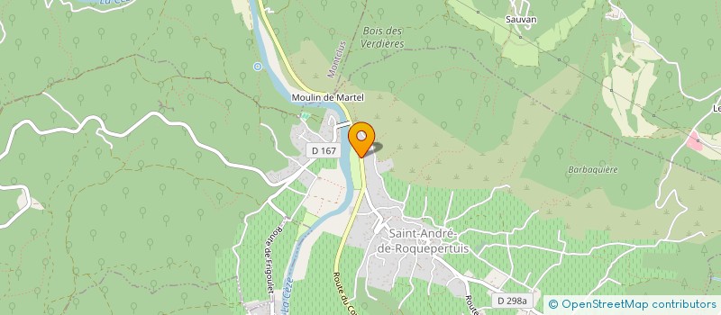 localisation de l'entreprise JFD CAMP  SAINT-ANDRE-DE-ROQUEPERTUIS