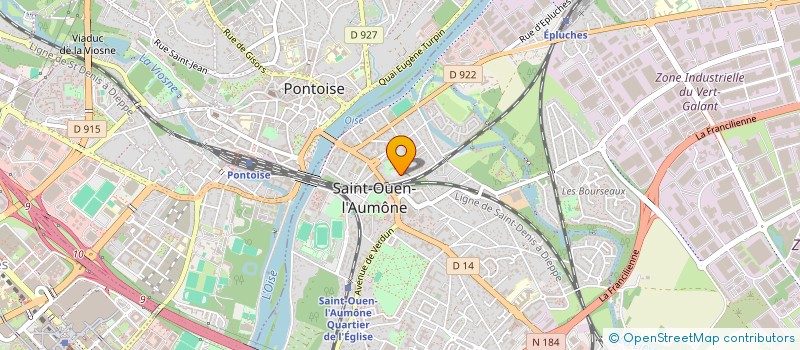 localisation de l'entreprise JFD CAYEL  SAINT-OUEN-L'AUMONE