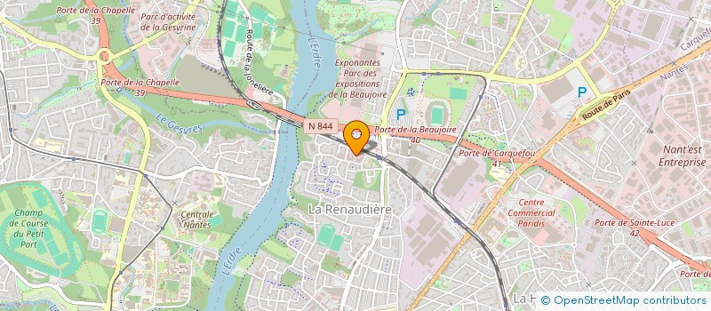 localisation de l'entreprise JFD CONSEIL à NANTES