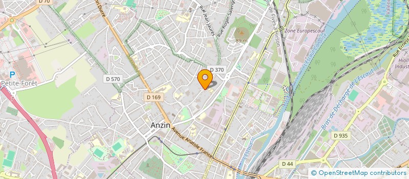 localisation de l'entreprise JFD HOLDING  ANZIN