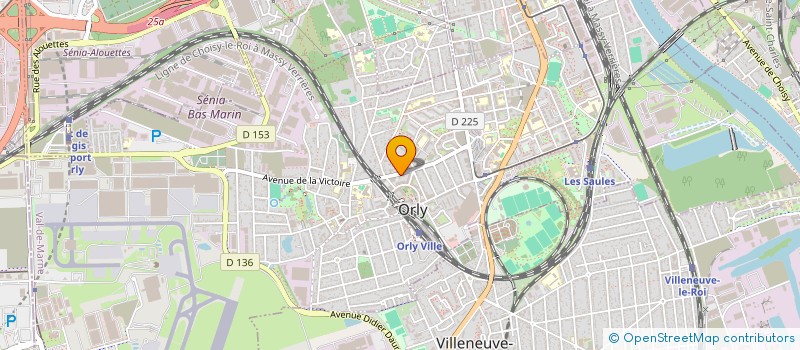 localisation de l'entreprise JFD INVESTMENT  ORLY