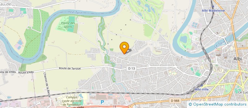 localisation de l'entreprise JFD MANAGEMENT  ALBI