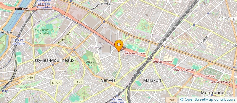 localisation de l'entreprise JFDR COMMUNICATIONS à VANVES