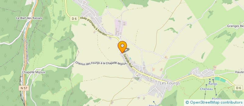 localisation de l'entreprise JFE  GRANGES-NARBOZ