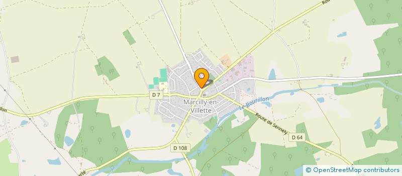 localisation de l'entreprise JFE HOLDING à MARCILLY-EN-VILLETTE