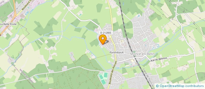 localisation de l'entreprise JFE IMMO  MONCE-EN-BELIN