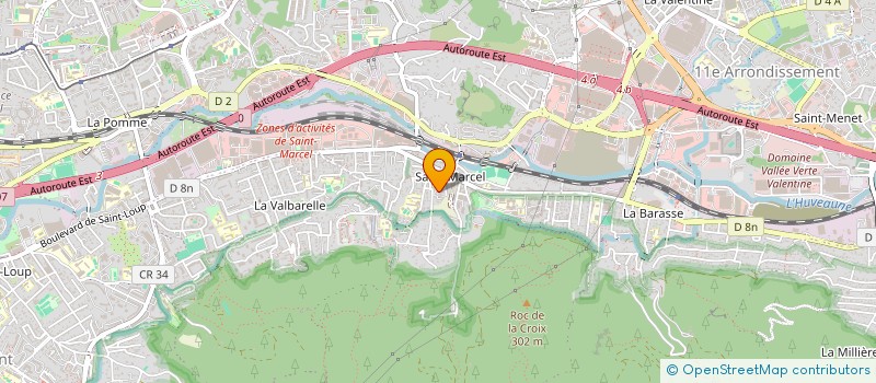 localisation de l'entreprise JFF-ASSOCIES  MARSEILLE