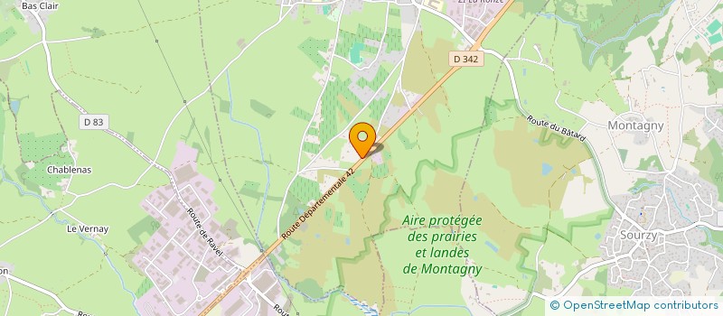 localisation de l'entreprise JFF INVEST  TALUYERS