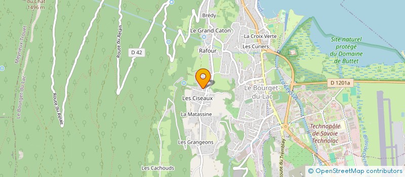 localisation de l'entreprise JFFP  LE BOURGET-DU-LAC