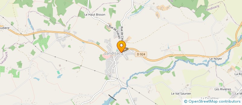 localisation de l'entreprise JFG HOLDING à LA CHAPELLE-AU-MOINE