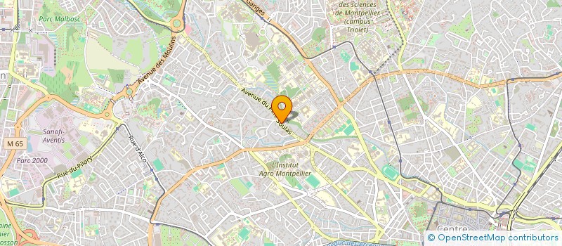 localisation de l'entreprise JFG INVEST  PAULHAN