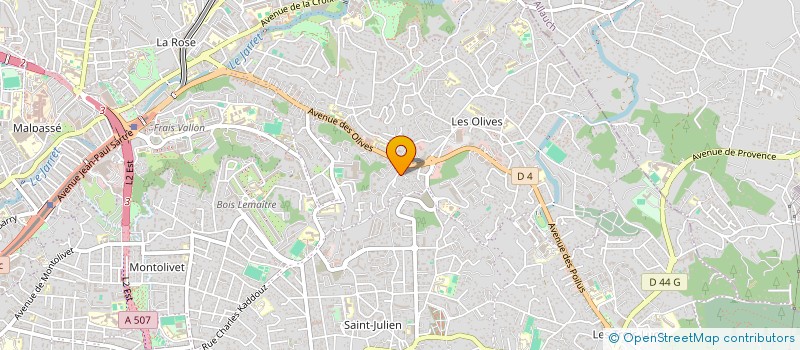 localisation de l'entreprise JFG KITCHEN à MARSEILLE