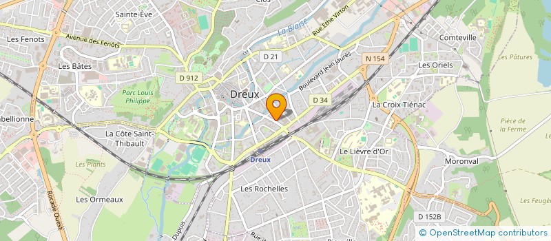 localisation de l'entreprise JFG PAYS DE DROUAIS à DREUX