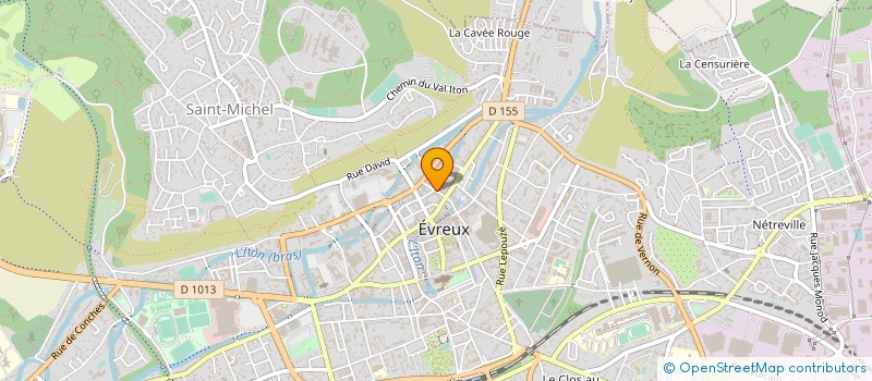 localisation de l'entreprise JFG SERVICE à EVREUX