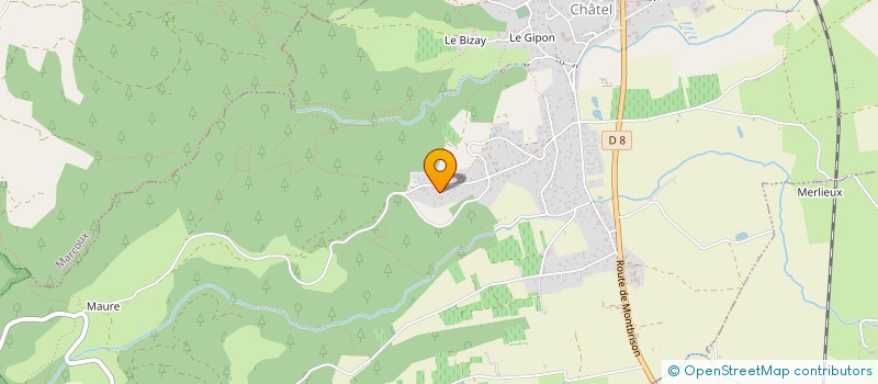 localisation de l'entreprise JFGLB  MARCILLY-LE-CHATEL