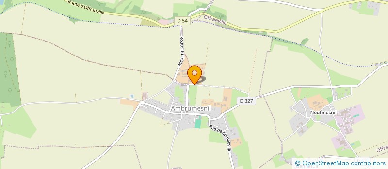 localisation de l'entreprise JFH  AMBRUMESNIL