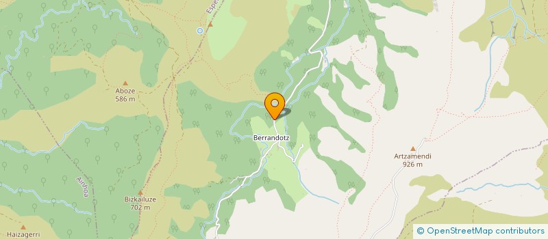 localisation de l'entreprise JFH CHAUFFEUR PRIVE  ITXASSOU