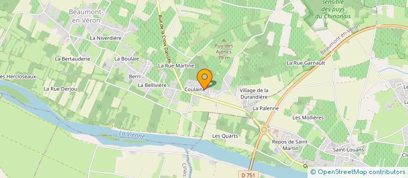 localisation de l'entreprise JFH INC  BEAUMONT-EN-VERON