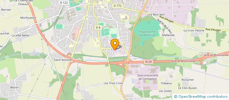 localisation de l'entreprise JFH LOCSAIL  PLOERMEL