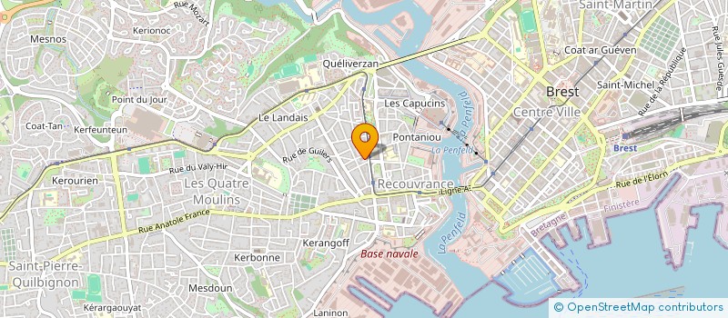 localisation de l'entreprise JFH NETTOYAGE à BREST