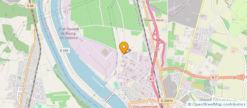 localisation de l'entreprise JFH PLAY à CHABEUIL