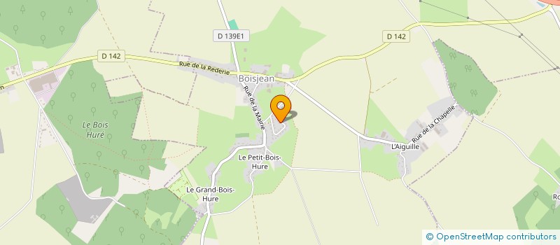 localisation de l'entreprise JFH VRD  BOISJEAN