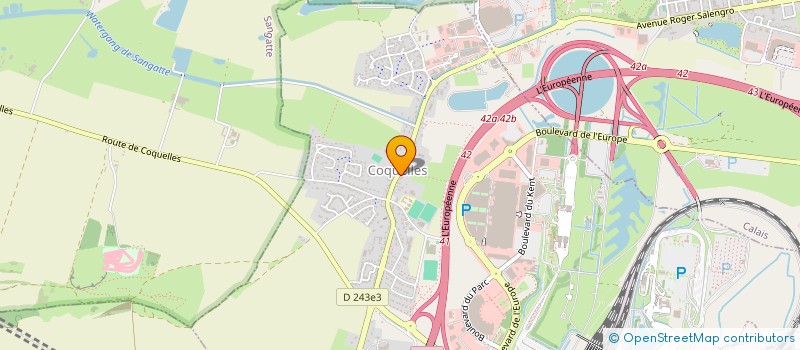 localisation de l'entreprise JFHL à COQUELLES