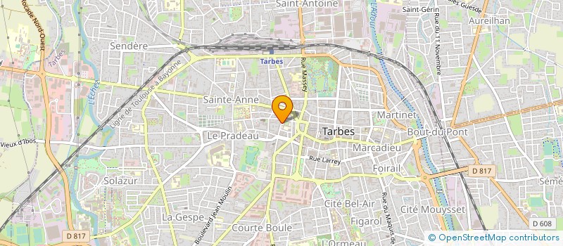 localisation de l'entreprise JFJ PROD  SARROUILLES